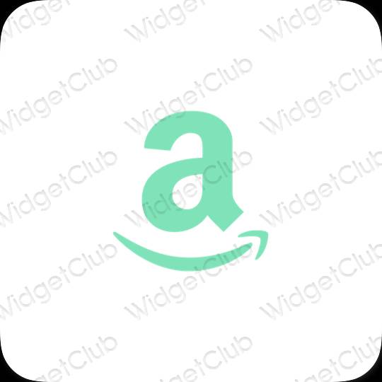 Esthetische Amazon app-pictogrammen