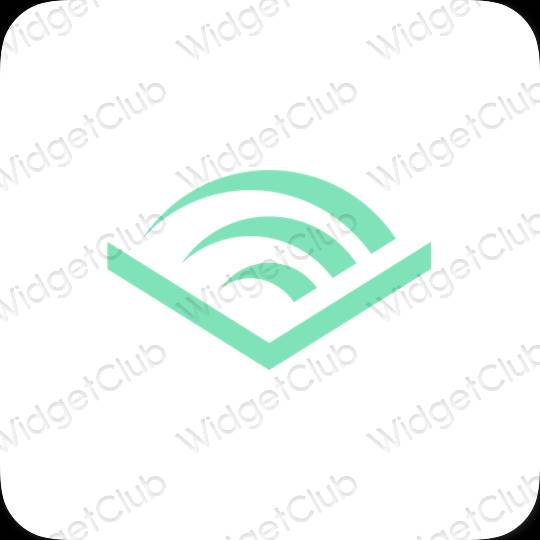 Biểu tượng ứng dụng Audible thẩm mỹ