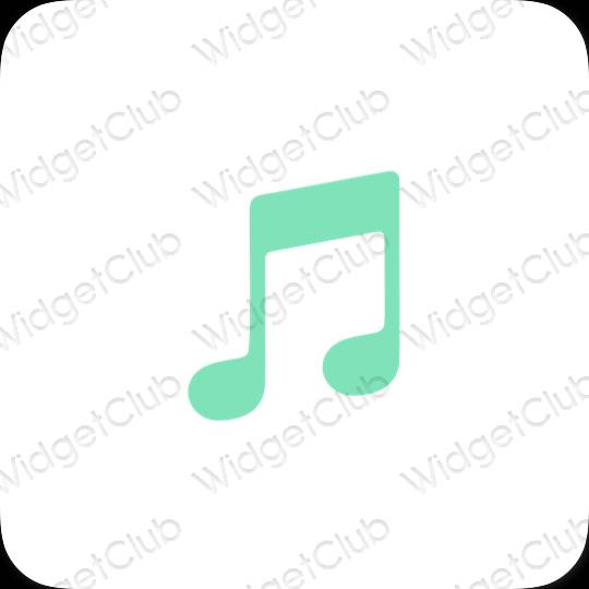 Aesthetic Apple Music app icons