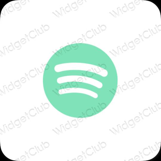 Aesthetic Spotify app icons