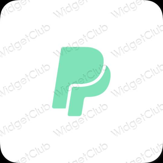 Icone delle app Paypal estetiche