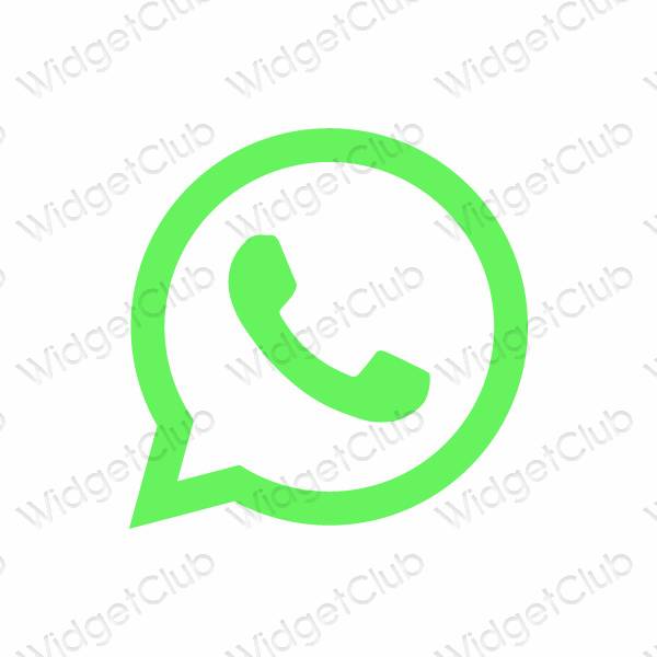 ესთეტიკური Messenger აპლიკაციის ხატები