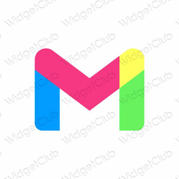 Esztétikus Gmail alkalmazásikonok