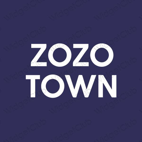 Aesthetic ZOZOTOWN app icons