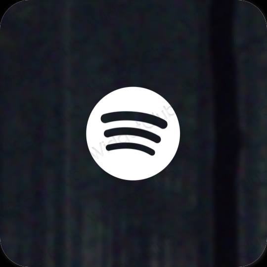 Ikon aplikasi estetika Spotify