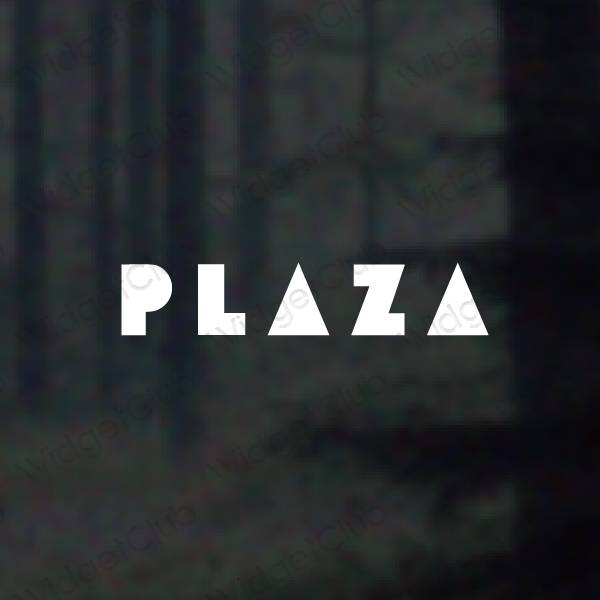 Aesthetic PLAZA app icons