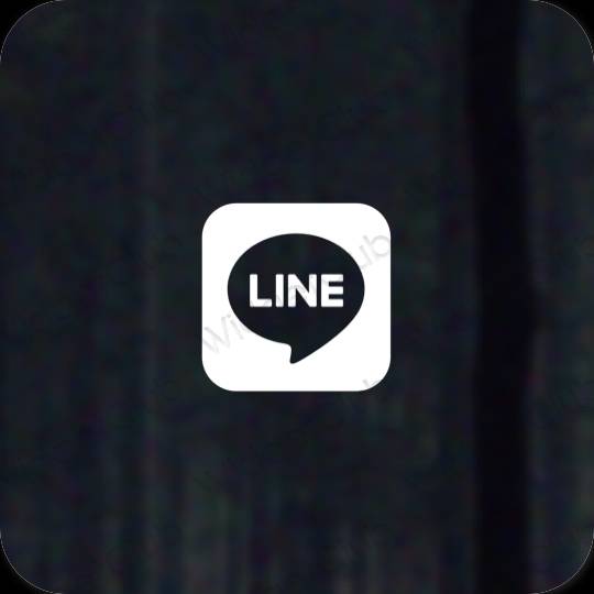 جمالية LINE أيقونات التطبيقات