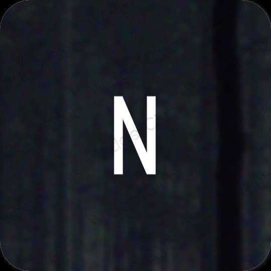 Ästhetische Netflix App-Symbole