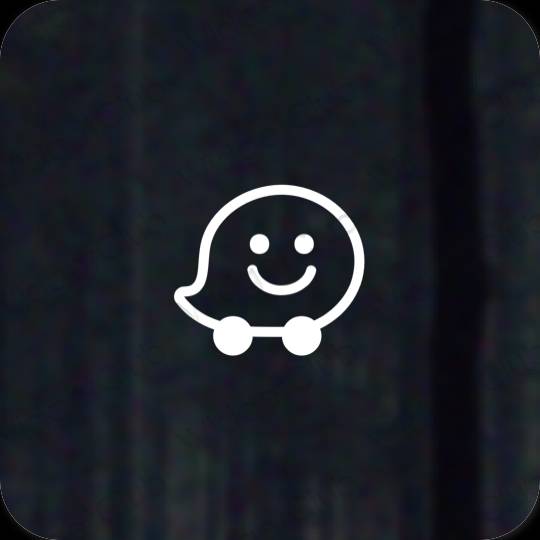 Aesthetic Waze app icons