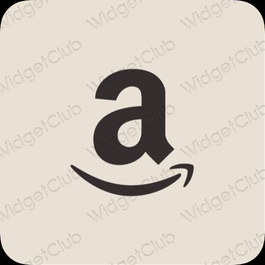 ესთეტიკური Amazon აპლიკაციის ხატები