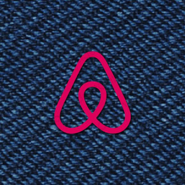 Aesthetic purple Airbnb app icons
