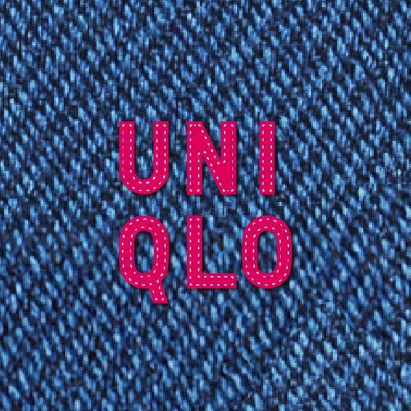 زیبایی شناسی رنگ بنفش UNIQLO آیکون های برنامه