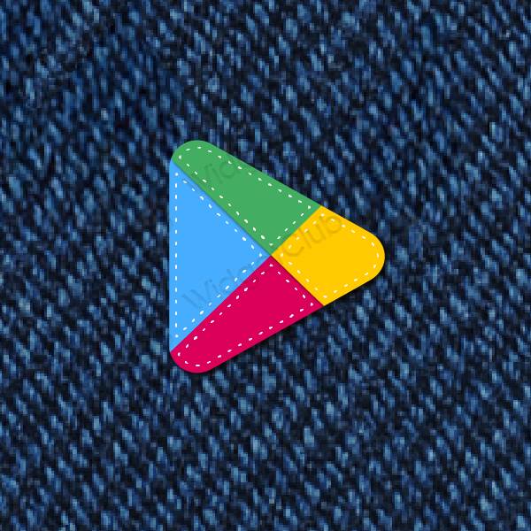 Aesthetic blue Apple Store app icons