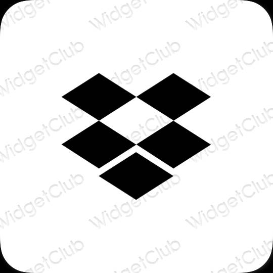 Estetiska Dropbox appikoner