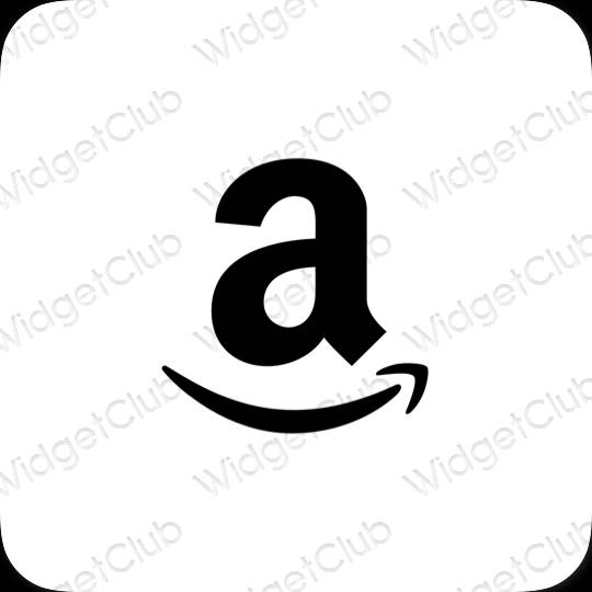Esthetische Amazon app-pictogrammen