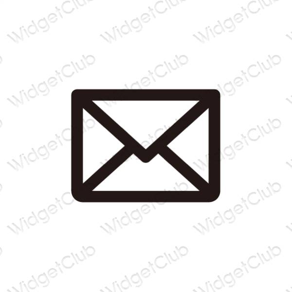 Estetické ikony aplikací Mail