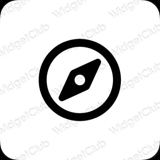 Aesthetic Safari app icons