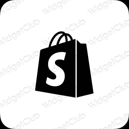 ไอคอนแอพ Aesthetic Shopify