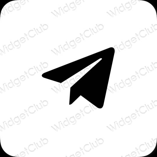 រូបតំណាងកម្មវិធី Telegram សោភ័ណភាព
