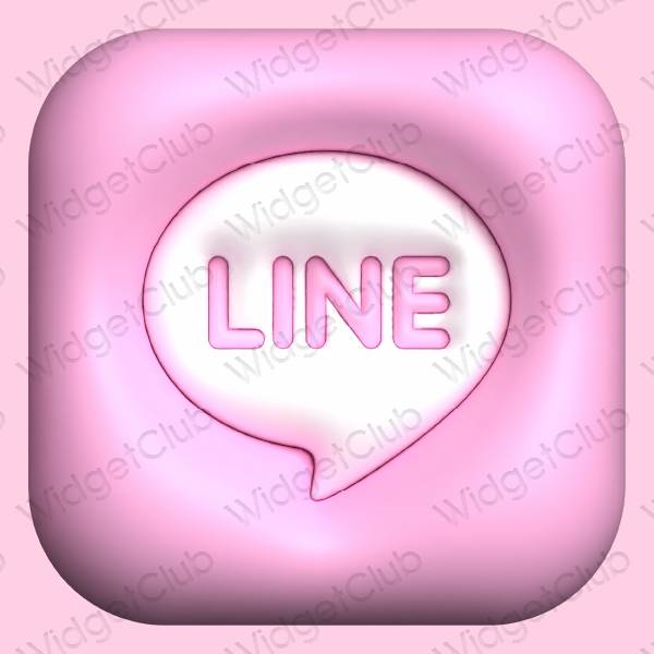 نمادهای برنامه زیباشناسی LINE