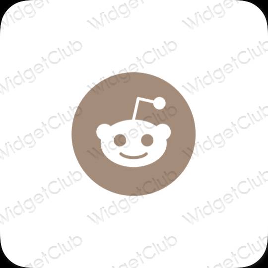 Estetske Reddit ikone aplikacij