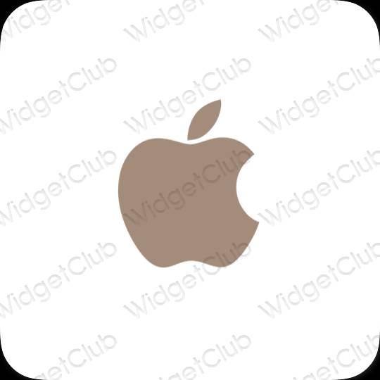 Estetik Apple Store uygulama simgeleri