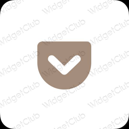 Aesthetic Pocket app icons