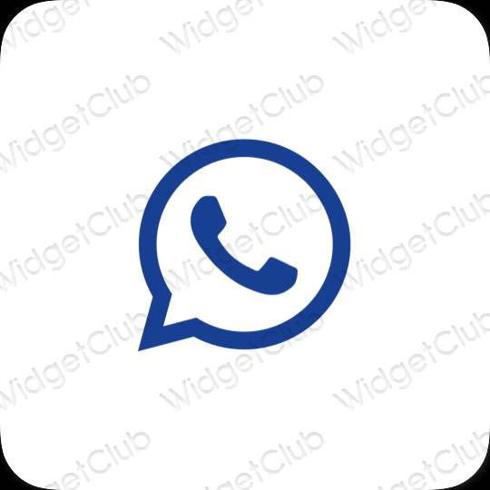 រូបតំណាងកម្មវិធី WhatsApp សោភ័ណភាព