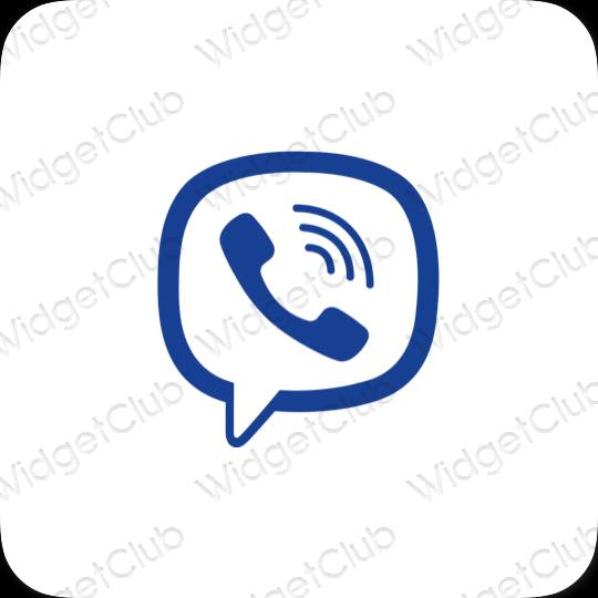Ikon apl Viber Estetik