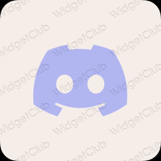 Aesthetic beige discord app icons