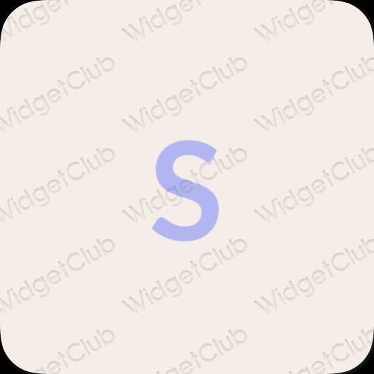 Aesthetic beige SHEIN app icons