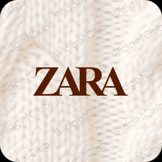 Aesthetic ZARA app icons