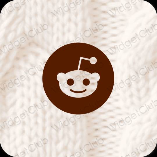 Aesthetic Reddit app icons