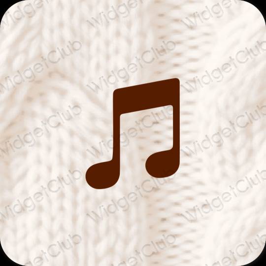 Icone delle app Music estetiche