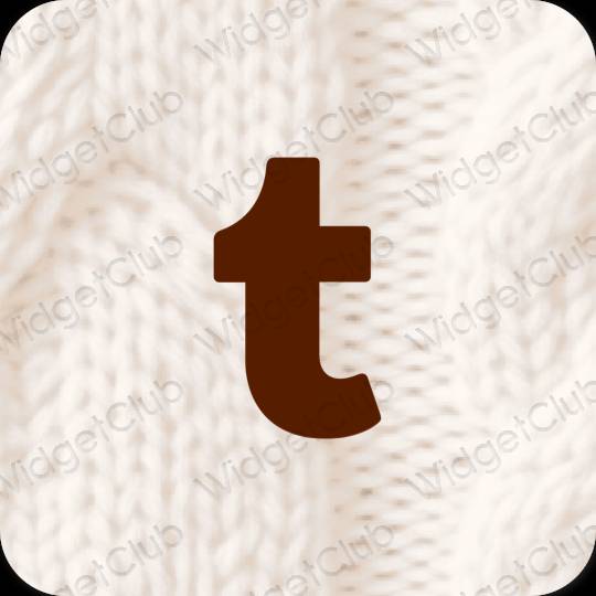 Æstetiske Tumblr app-ikoner