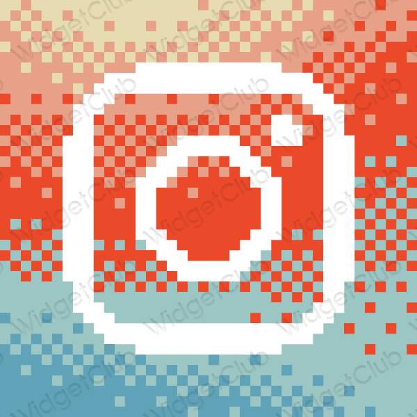 Æstetiske Instagram app-ikoner