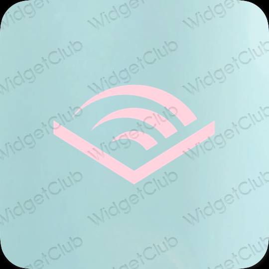 រូបតំណាងកម្មវិធី Audible សោភ័ណភាព