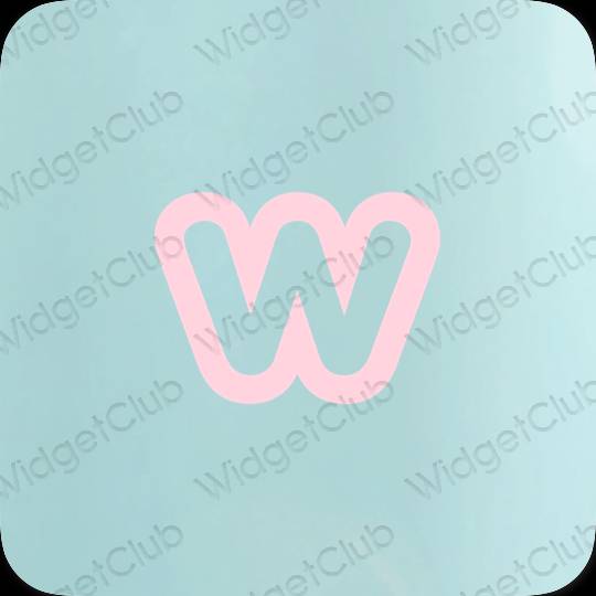 រូបតំណាងកម្មវិធី Weebly សោភ័ណភាព