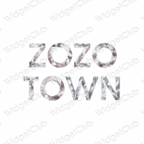 Ikon apl ZOZOTOWN Estetik