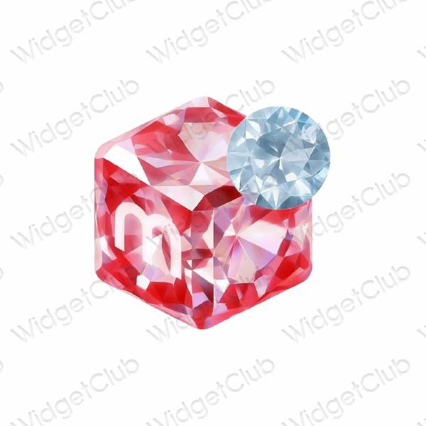 ไอคอนแอพ Aesthetic Mercari