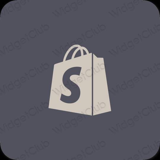 Estetiska Shopify appikoner