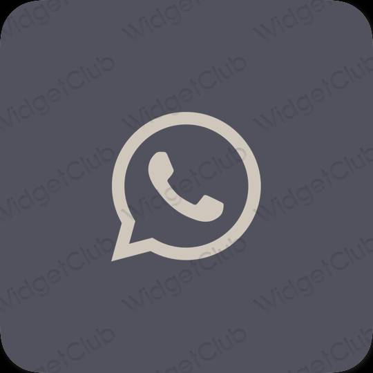 Estetické ikony aplikací WhatsApp