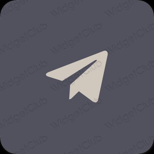 Estética Telegram iconos de aplicaciones