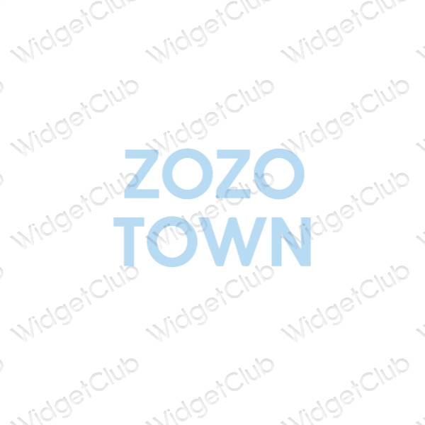 Естетични ZOZOTOWN икони на приложения