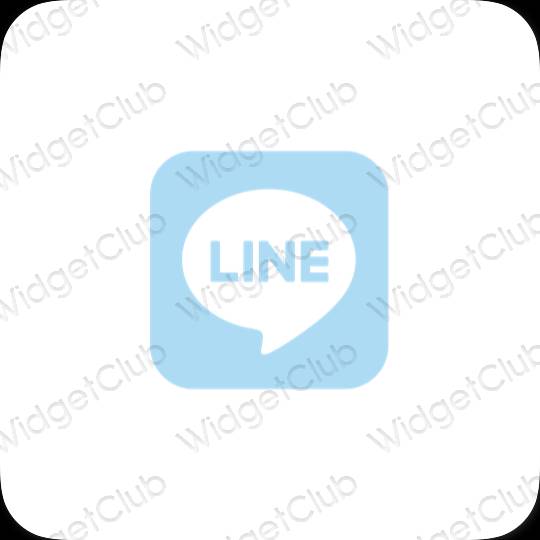 جمالية LINE أيقونات التطبيقات