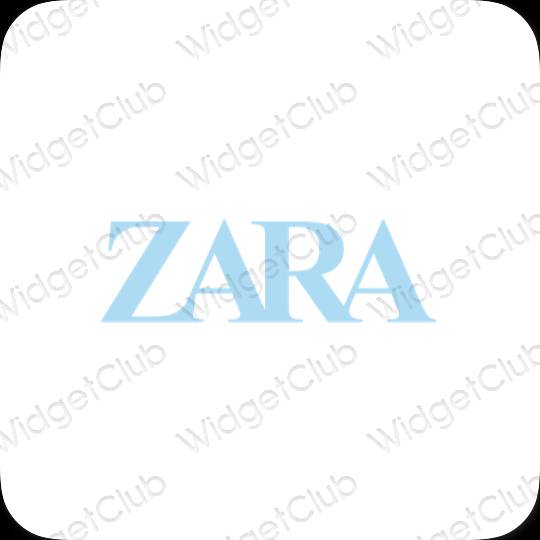 Estética ZARA iconos de aplicaciones