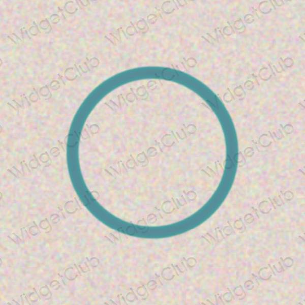 Icônes d'application SODA esthétiques