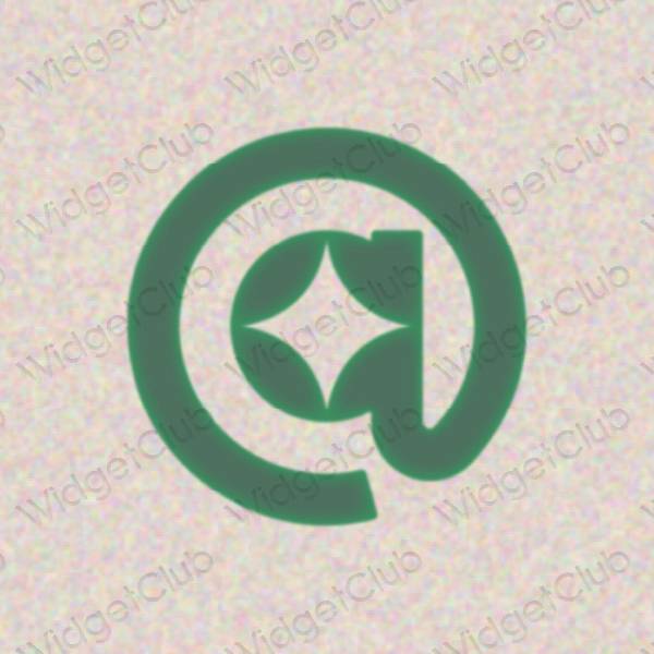 Aesthetic @cosme app icons
