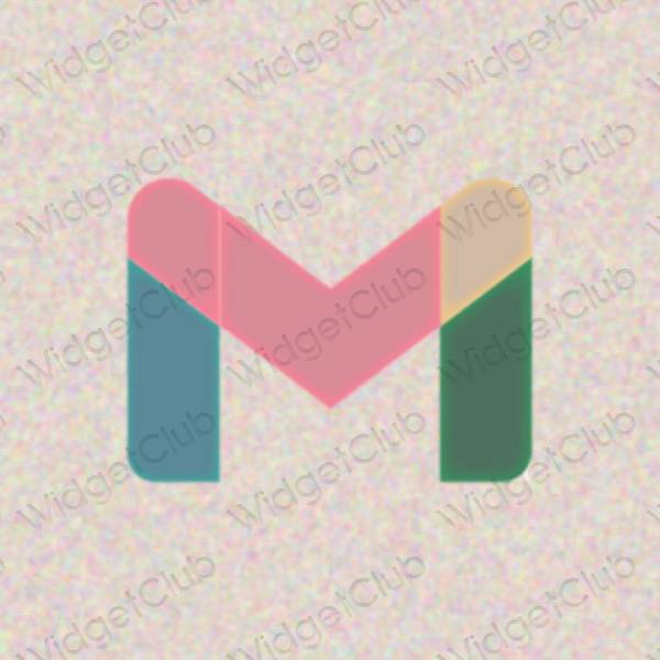 Estetske Gmail ikone aplikacij