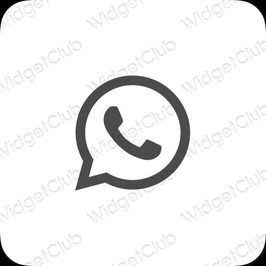 Estética WhatsApp iconos de aplicaciones